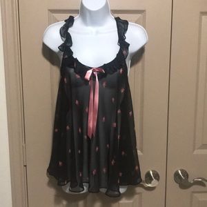 Victoria’s Secret Sheer Mesh Babydoll